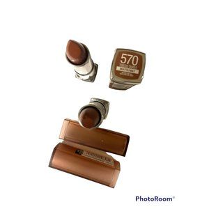 MAYBELLINE Bundle 3X #570 Toasted Truffle Matte lipsticks